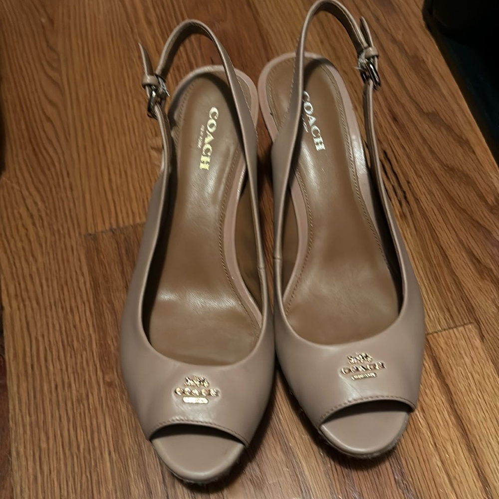 Coach Wedge Espadrilles